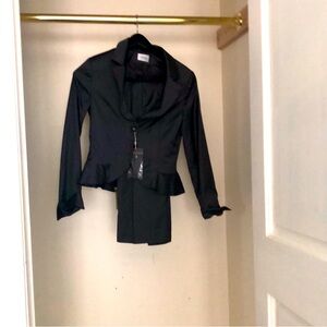 ***SALE***. Grey with white pinstripe pant suit